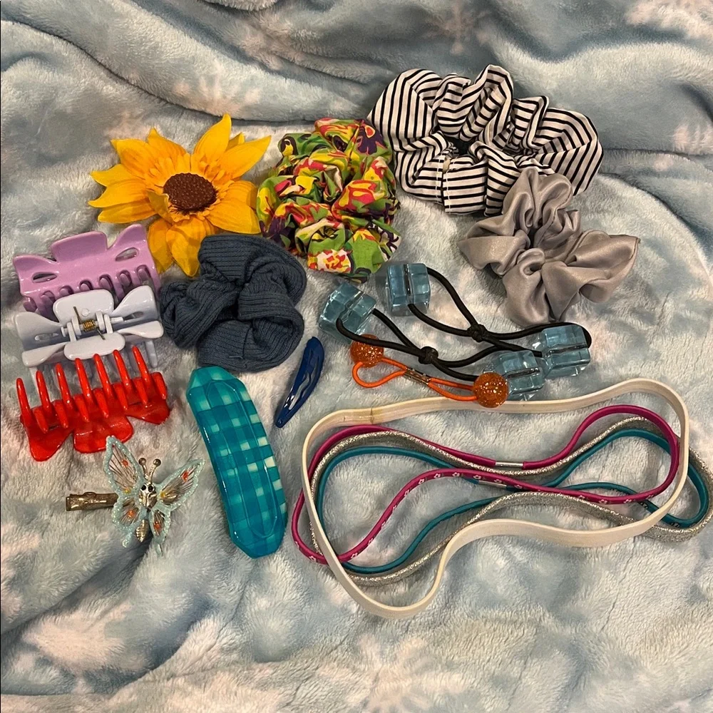Colorful Kids Hair Accessories Set